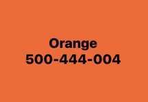 Złoty Nr telefonu Platynowy Numer Orange prepaid