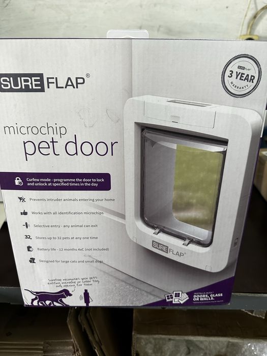 Дверцята для хатніх тварин із мікрочипом sureflap, великий розмір