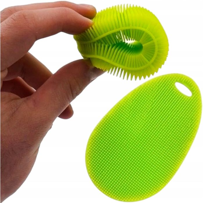 Myjka Silikonowa Gąbka do mycia naczyń Zmywak kuchenny Szczotka