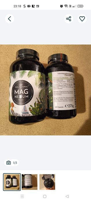 Suplement diety magnez 365 tabletek