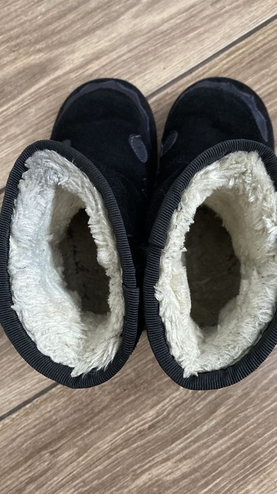 Уги угги дитячі замшеві зимові сапожки ботинки