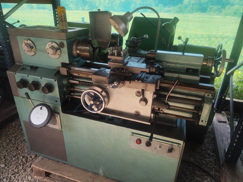 Tokarka do metalu Cormak 410 Tud 50 Tug 40 piła taśmowa szlifierka