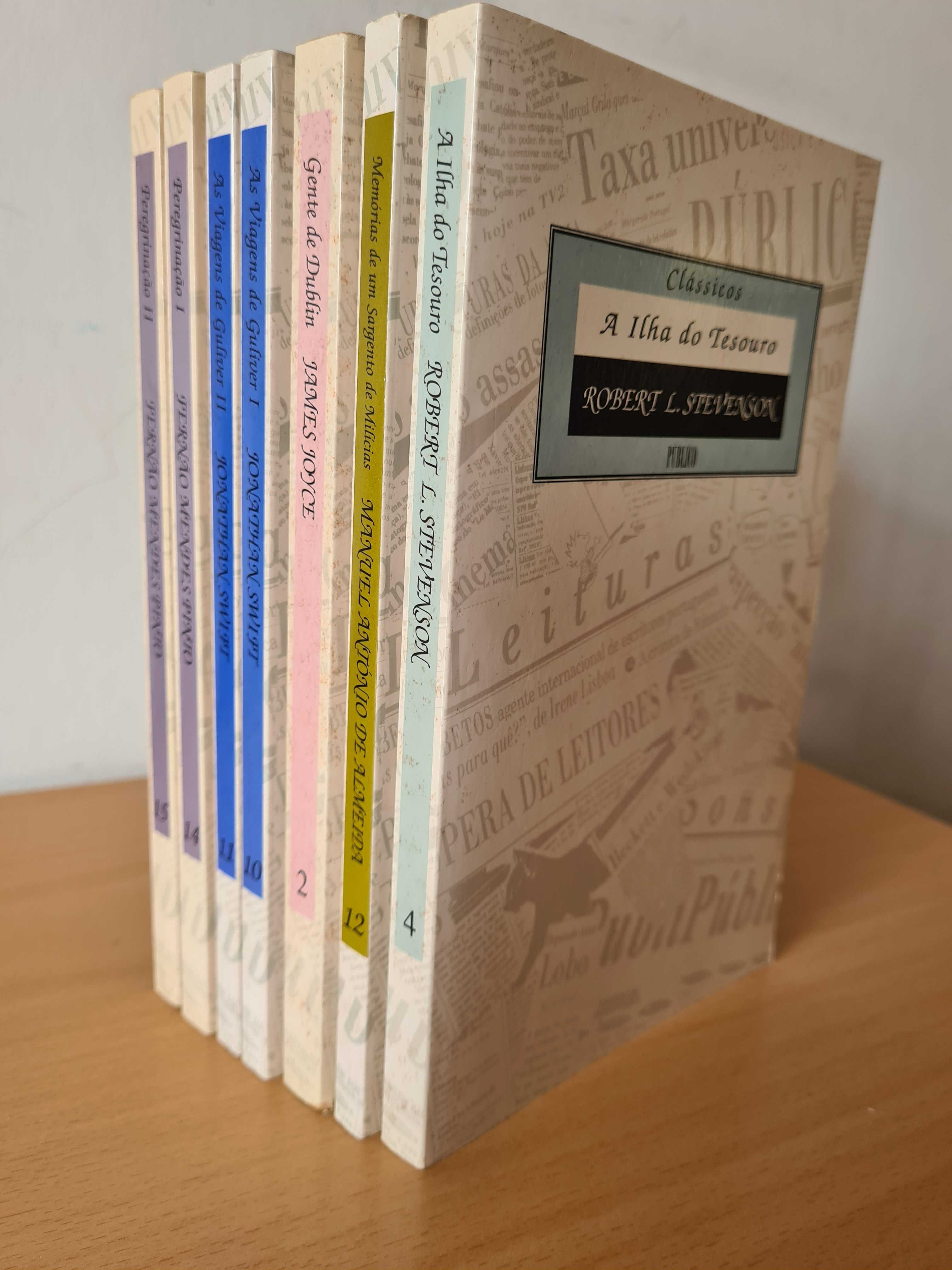 7 livros de literatura universal da coleção Público
