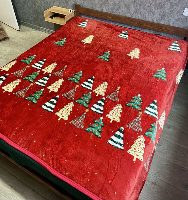 Плед новорічний покривало до нового року