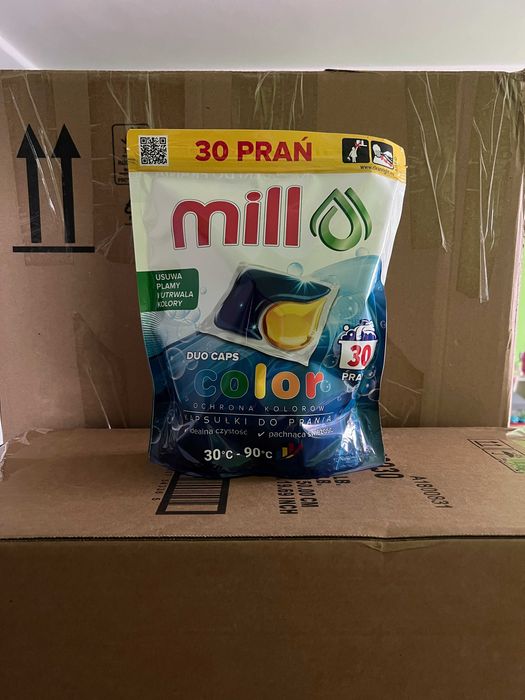 MILL Professional kapsułki do prania color 30szt ochrona kolorów