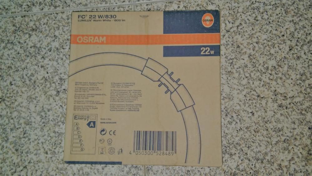 Lâmpada circular OSRAM 22w