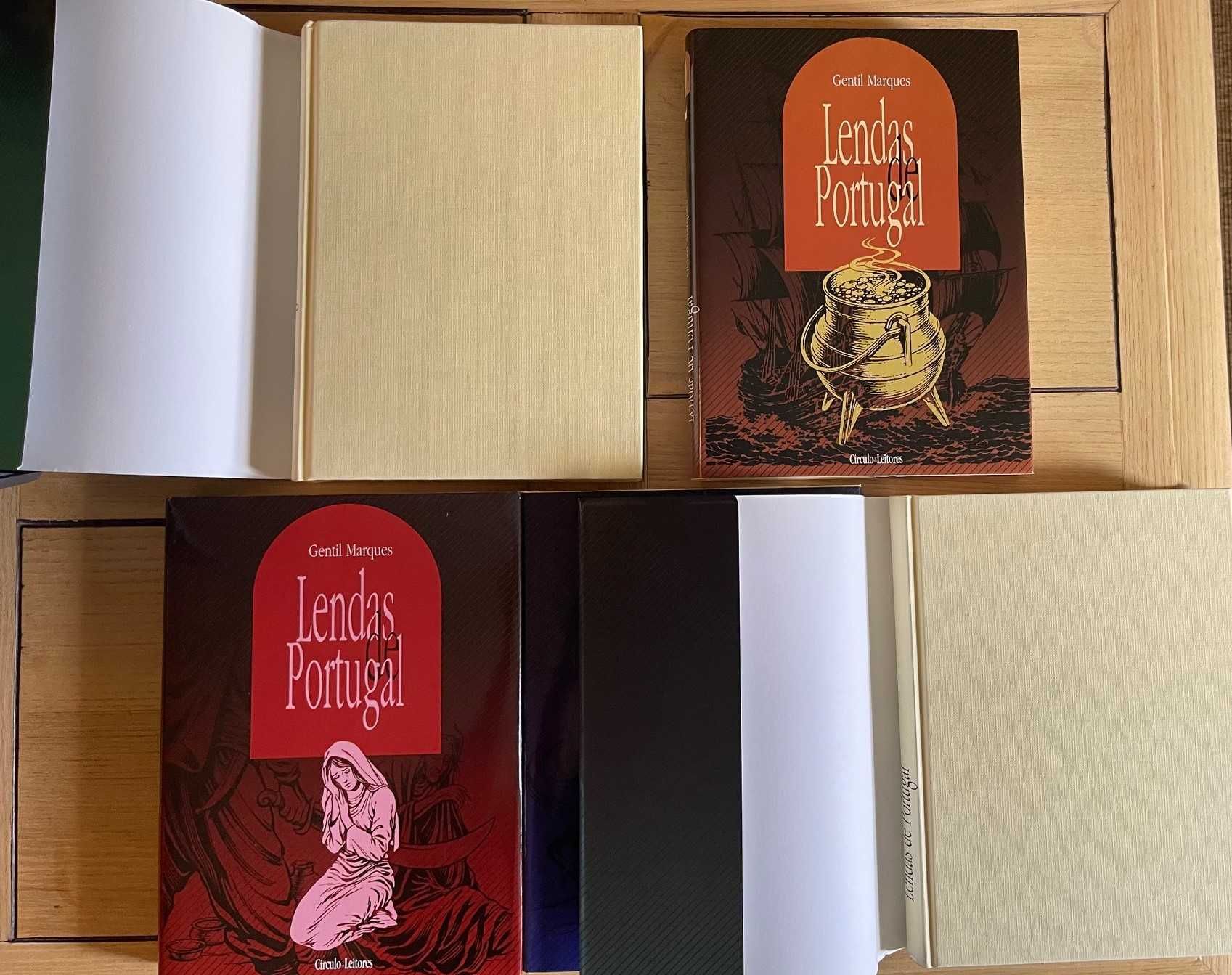 Lendas de Portugal -Gentil Marques -5 volumes
