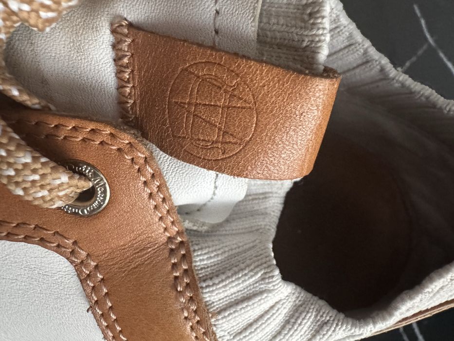 Кросівки шкіряні massimo dutti (24 см)