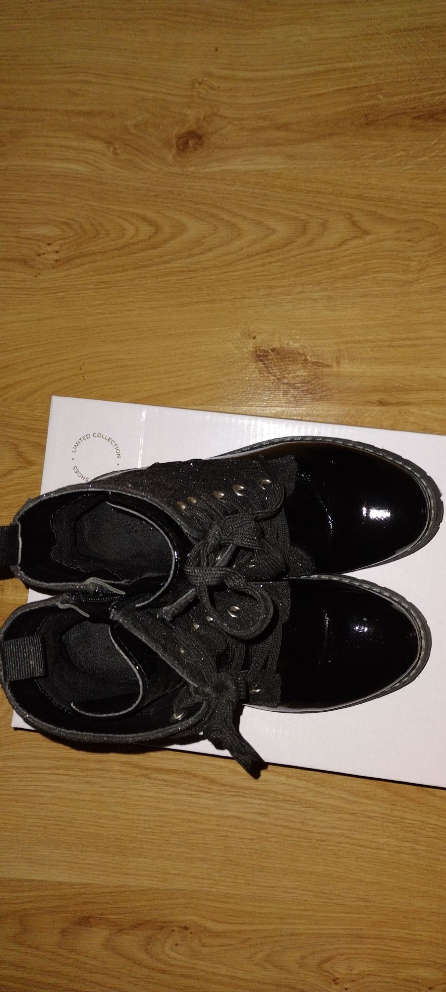 Buty dziewczęce zimowe Nelli blu rozm.34