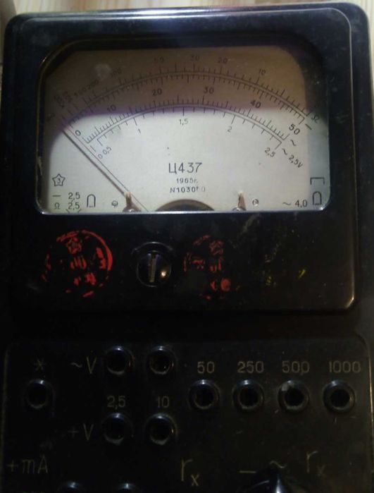 Прилад Ц 437 тестер