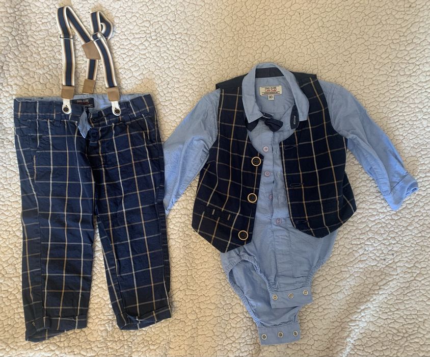 Нарядний костюм для хлопчика на 1 рік (80р)