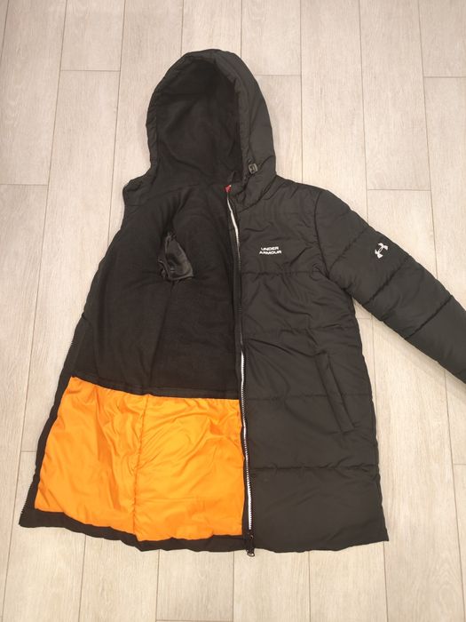 подовжена куртка (пуховик) under armour 158 розмір