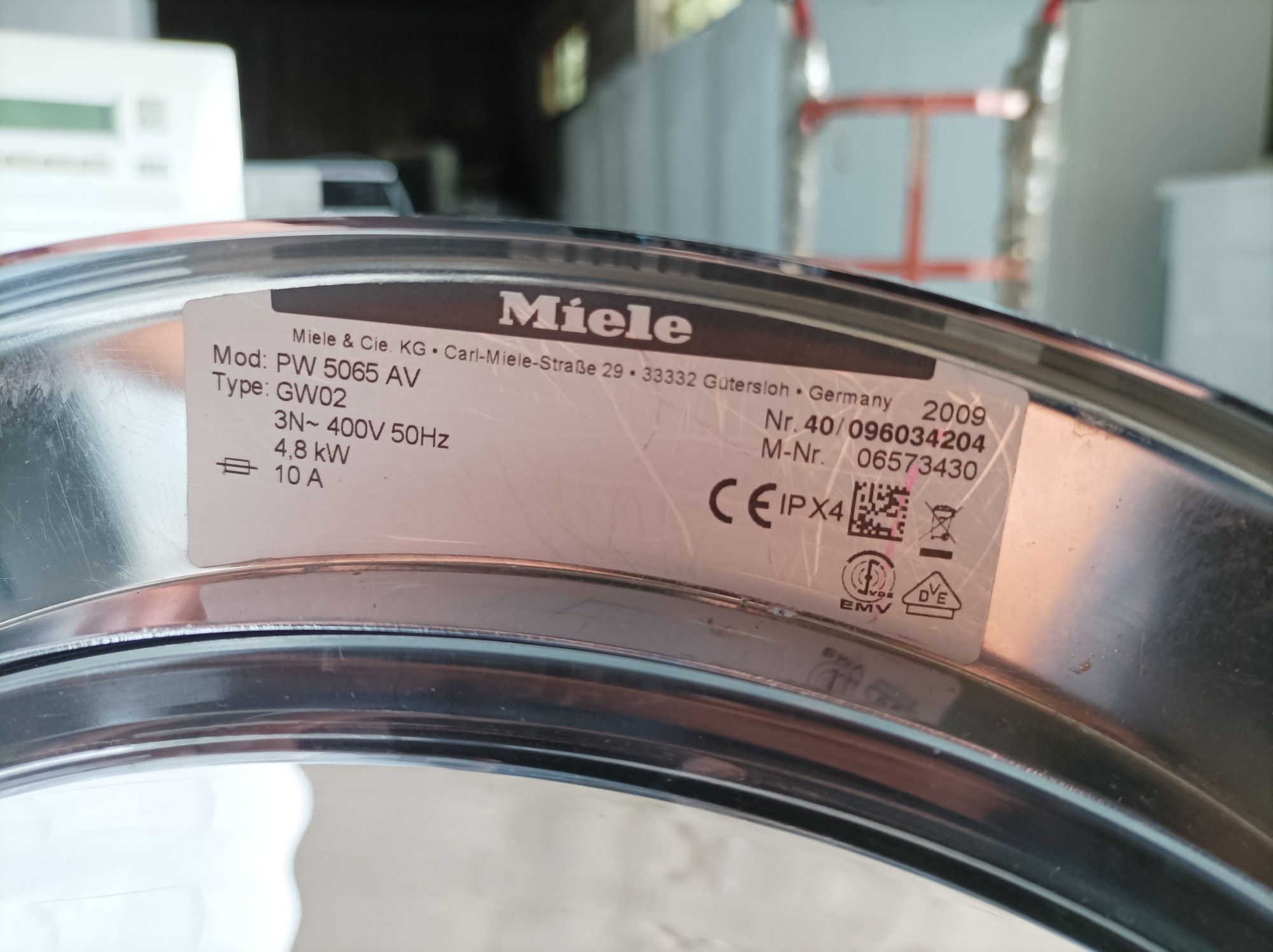 Пральна машина Miele Professional PW5065