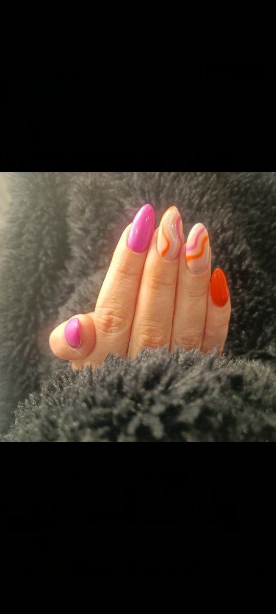 Manicure hybrydowy/żelowy/przedłużane paznokcie/ Pedicure/SPA