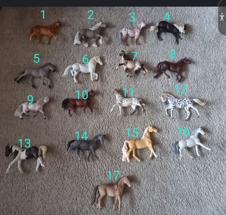 Modele koni Schleich i CollectA