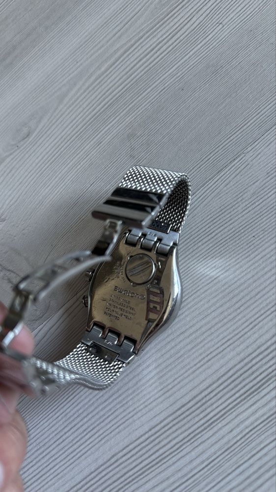 Relogio Swatch Metalico