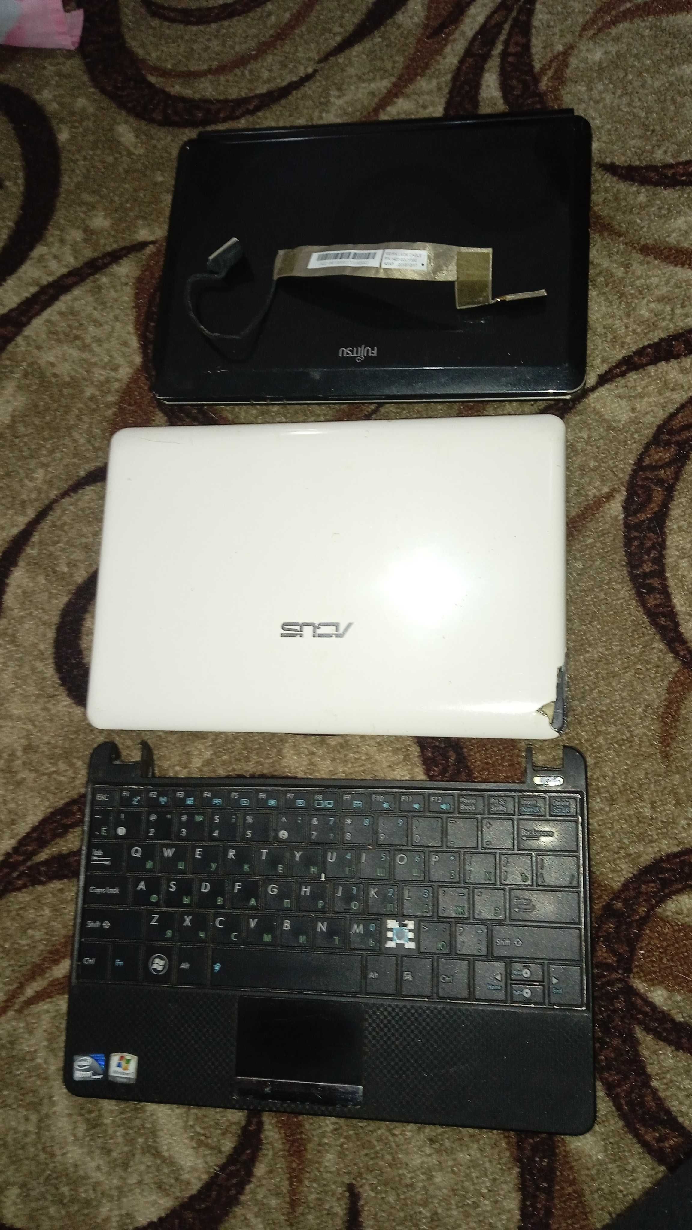 Нетбуки Asus, Fujitsu 3шт