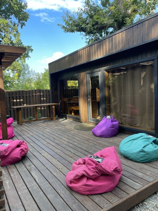 Домик .Баня. Карпатский чан.