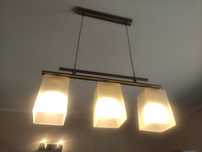 lampa sufitowa  3 żarówki