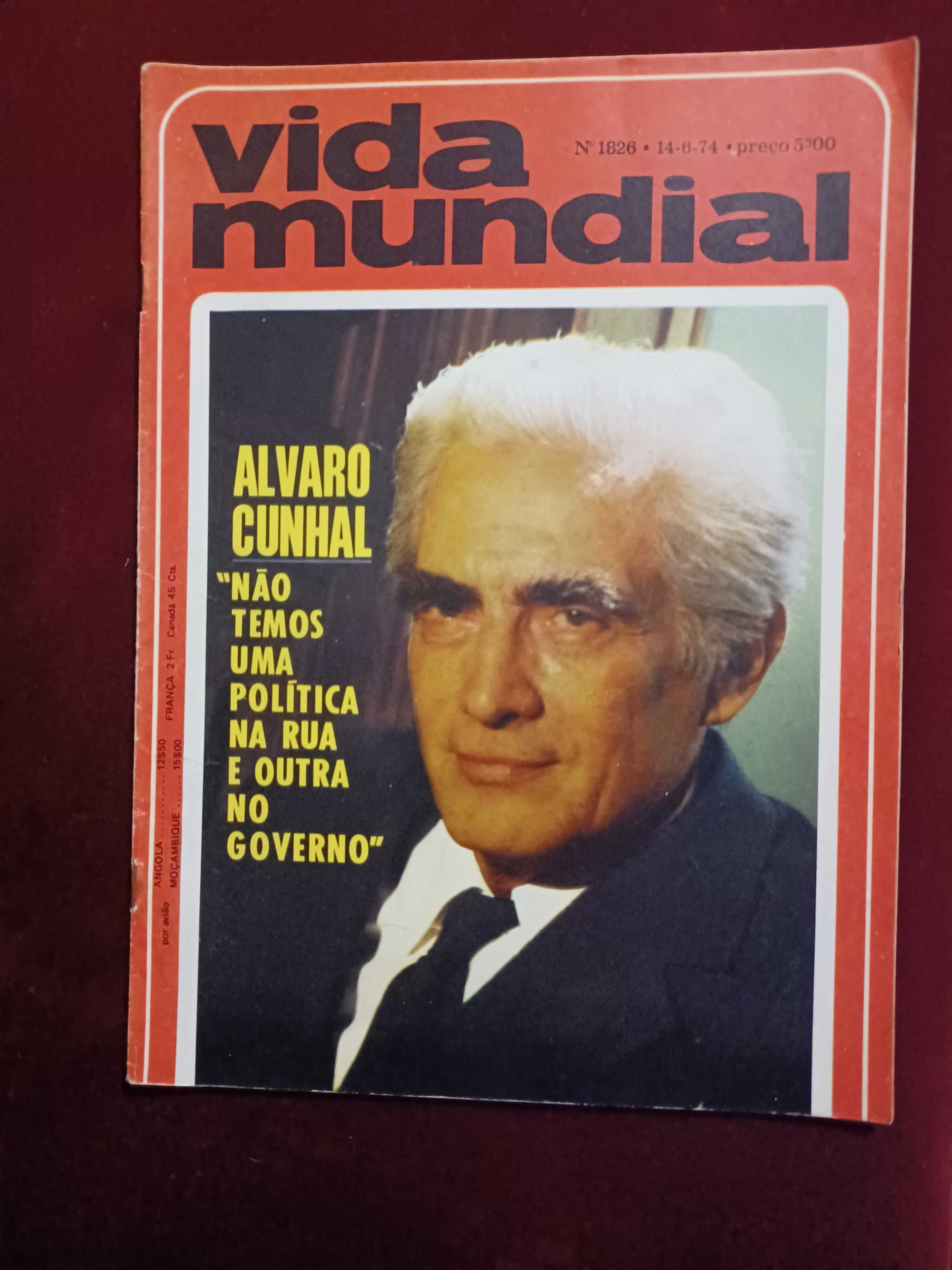 Alvaro Cunhal  - Vida Mundial