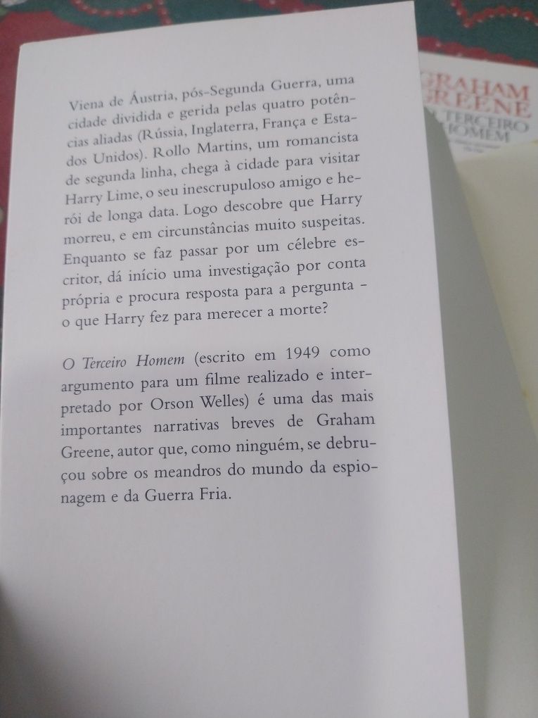 O terceiro homem. Portes incluídos