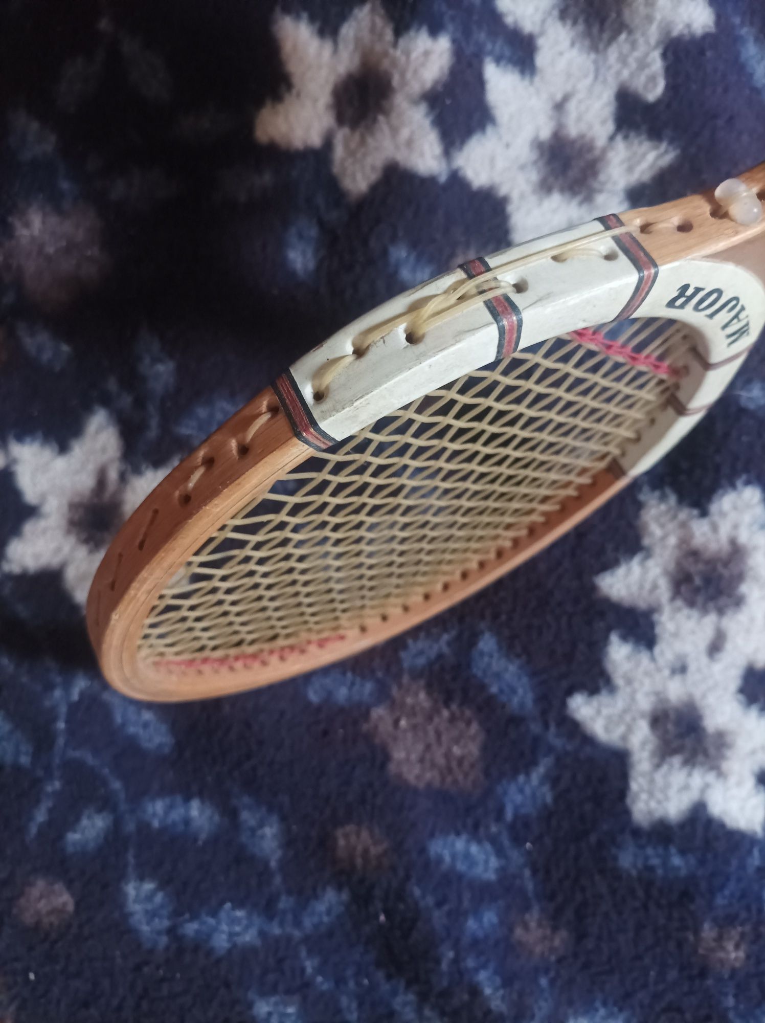 Raquete de badminton antiga major matchplay