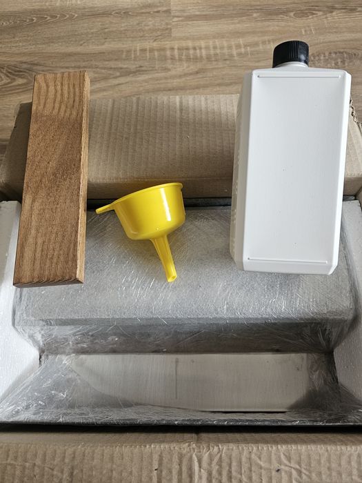 Біокамін спиртовий з екраном ,нержавійка,новий.