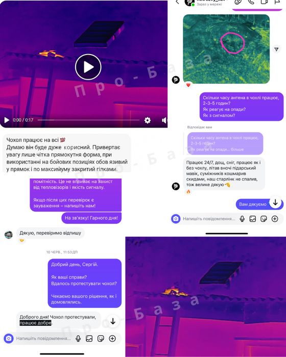Чохол антидрон для Starlink Hight Perfomance маскування Старлінк