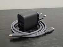 Carregador Anker 313 de 45W + Cabo Tipo-C (Nylon)