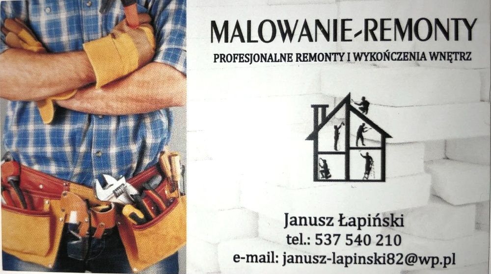 Malowanie - Remonty