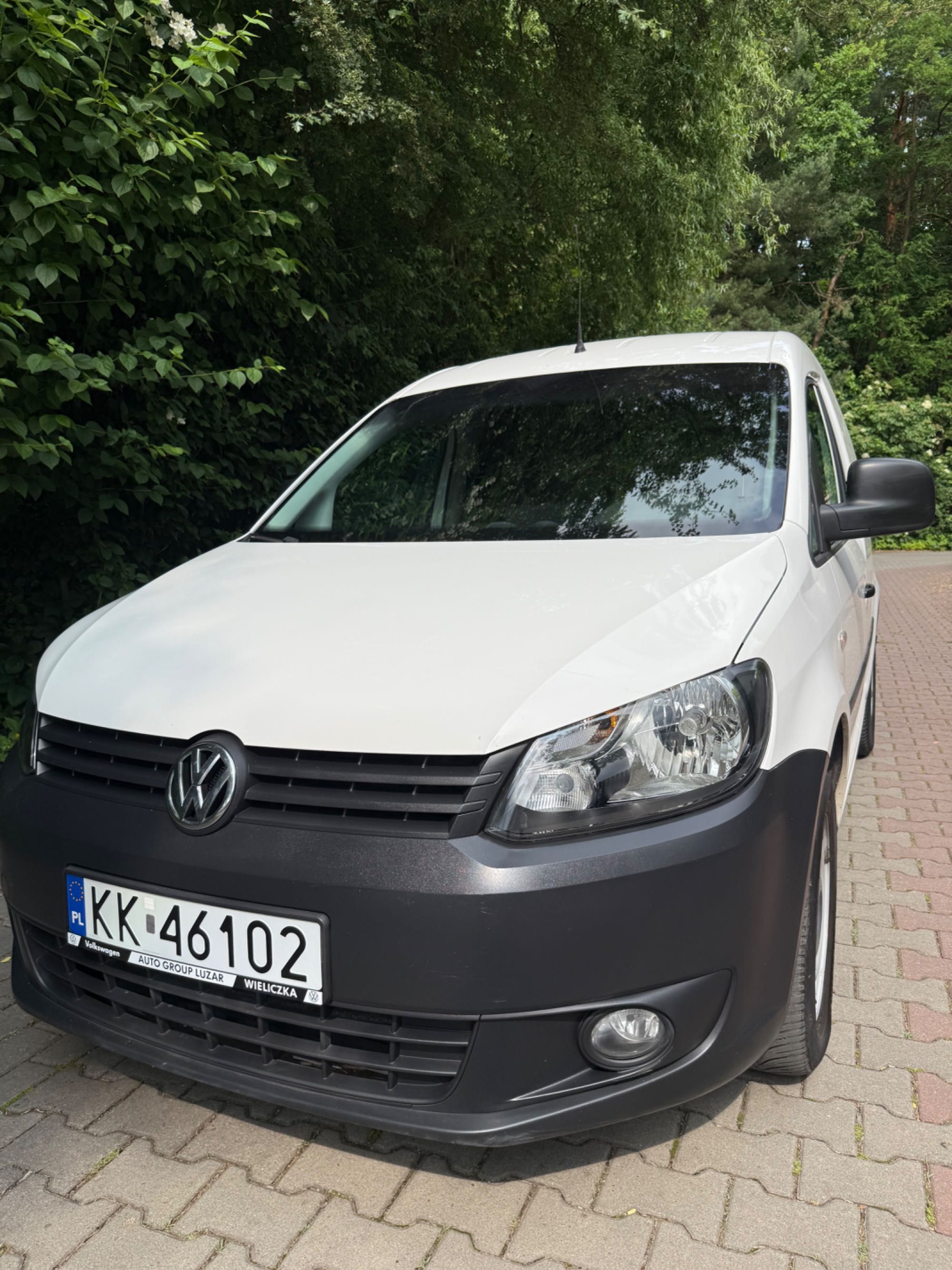 Volkswagen CADDY 1.6, FV 23% (cena netto 20732 zł) stan idealny, 2011.