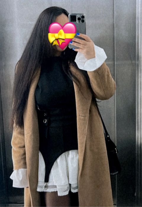 Кашемірово-вовняне пальто Alex & Co. 100% Pure New Wool