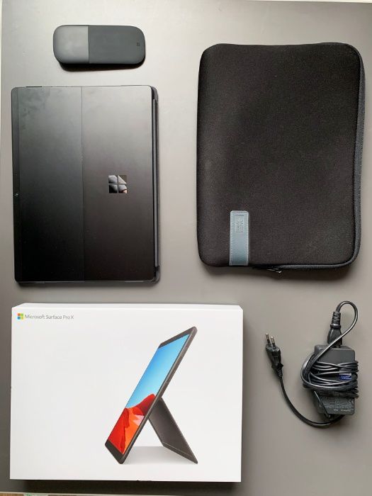 Microsoft Surface Pro X (SQ1, 8GB, 128GB) + Klawiatura + Mysz