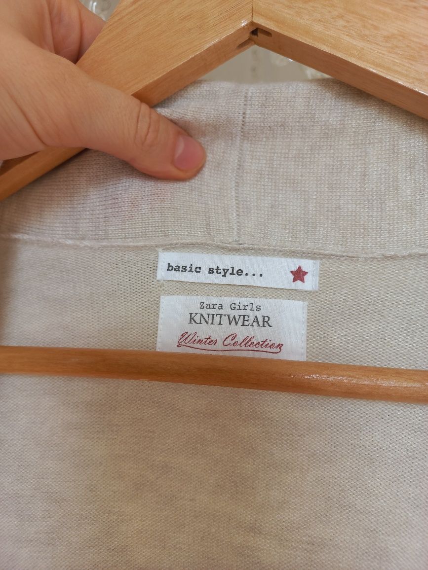 Sweter, kardigan dziewczęcy