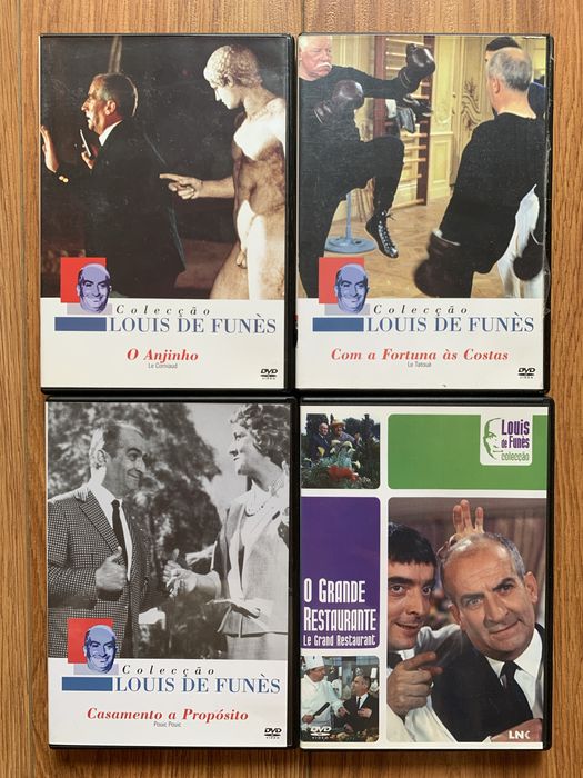 Louis de Funès - Vários Filmes - dvd