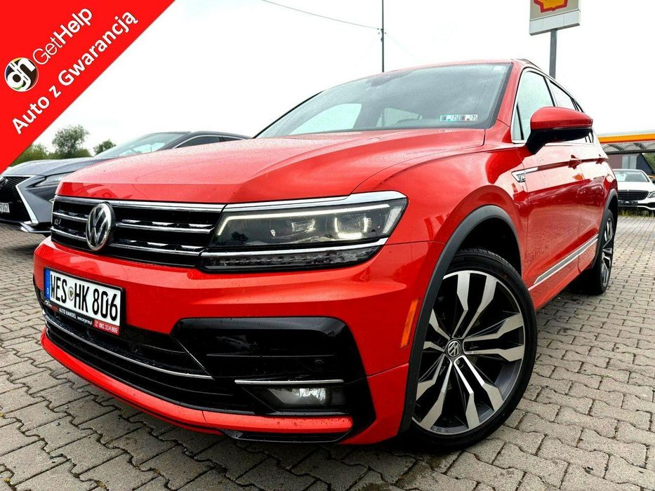 Volkswagen Tiguan Allspace 2.0 TSI 190 PS R-Line 4 MotPanorama Virtual 7 Osób Gwarancja Stan BDB