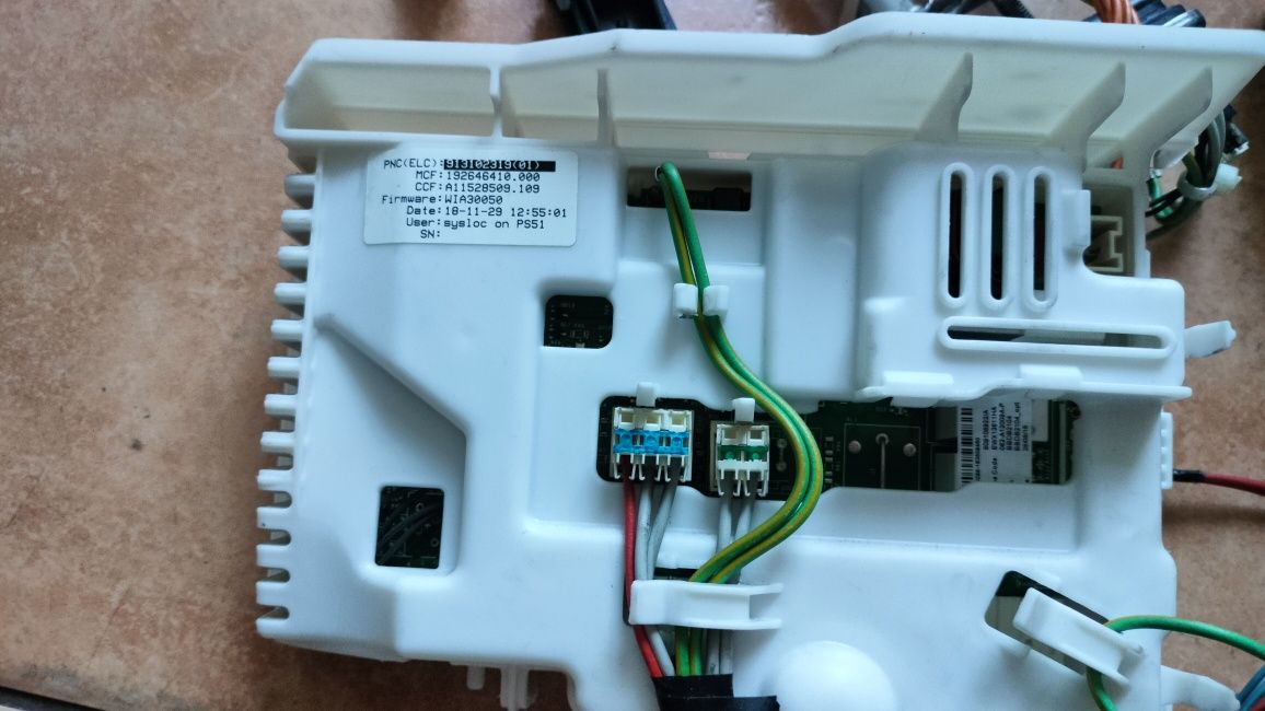 Części pralka Elektrolux EWT1266EWX programator, sterownik, silnik