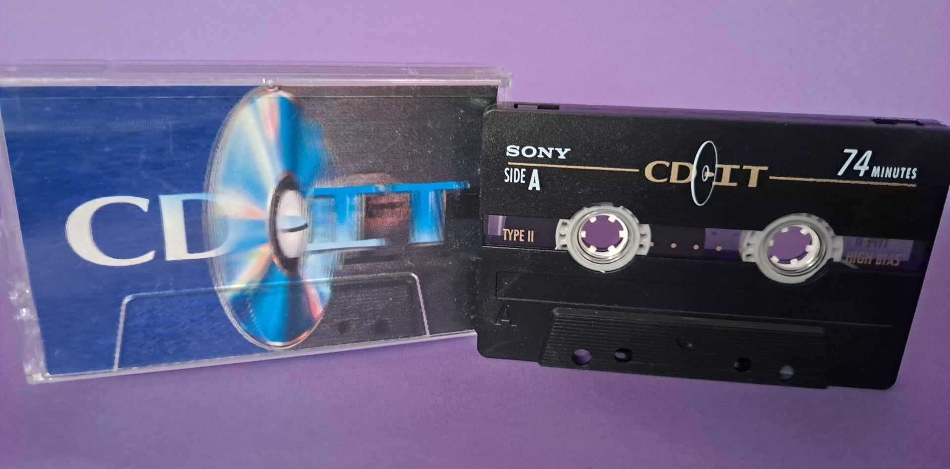 SONY CD-IT 74 kaseta magnetofonowa używana