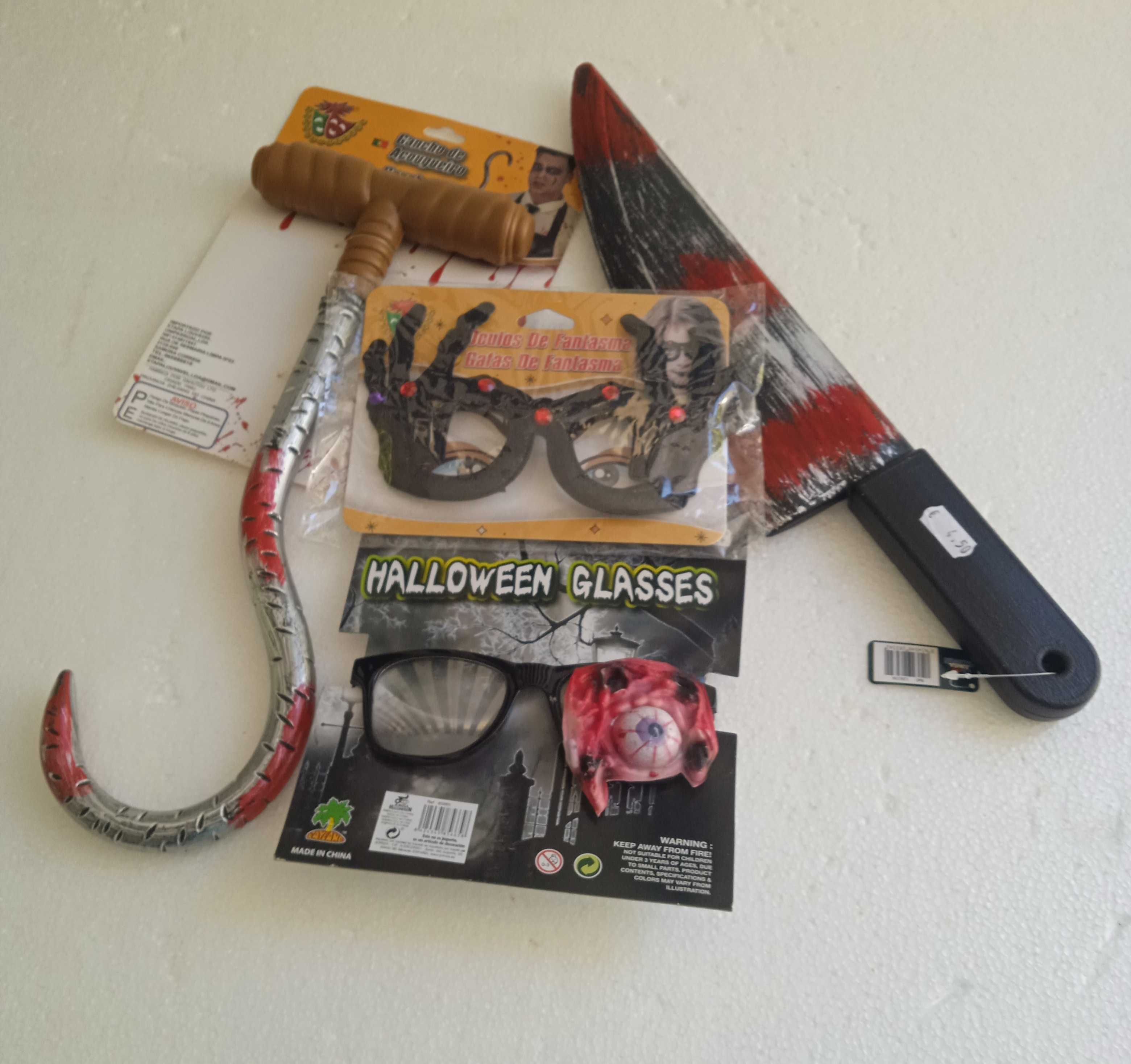 Halloween lote 4 peças