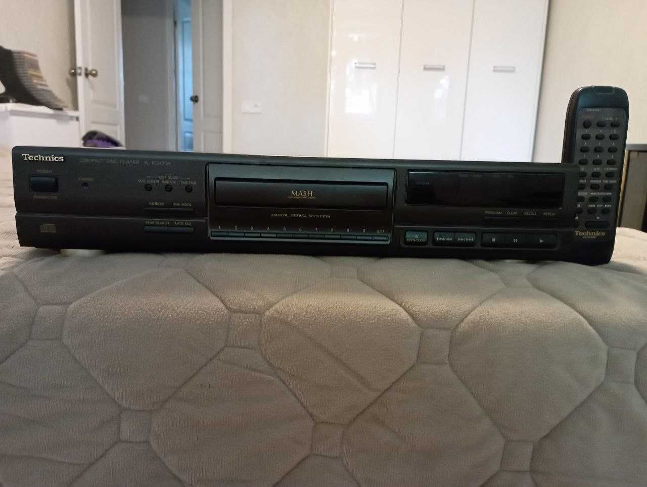 CD проигрыватель Technics SL-PG 470A с дисками (48шт)