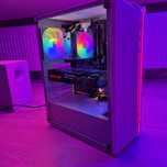 Komputer RX5700XT/RX6700XT/R5 5500/16Gb ram/Gamingowy Okazja RGB windo