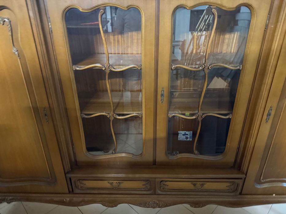 Stylowa Francuska Witryna Ludwik | Biblioteka komoda ludwikowska DOWÓZ