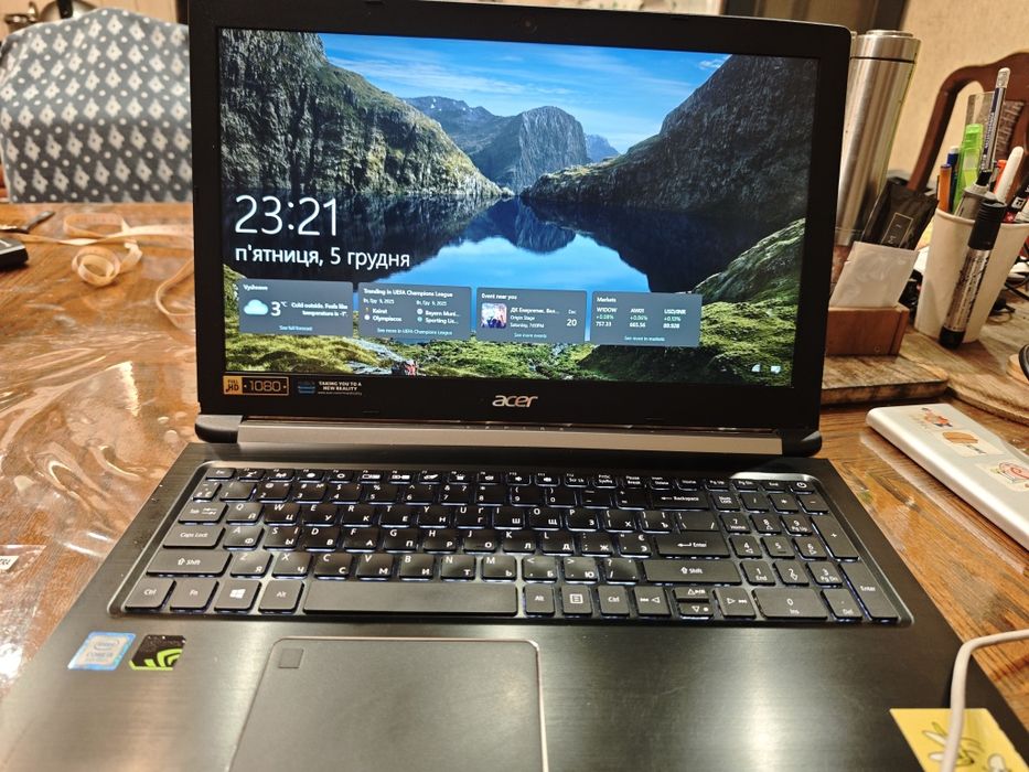 ноутбук Acer Aspire 7 A715-72G ,Intel Core i5-8300H можливий торг