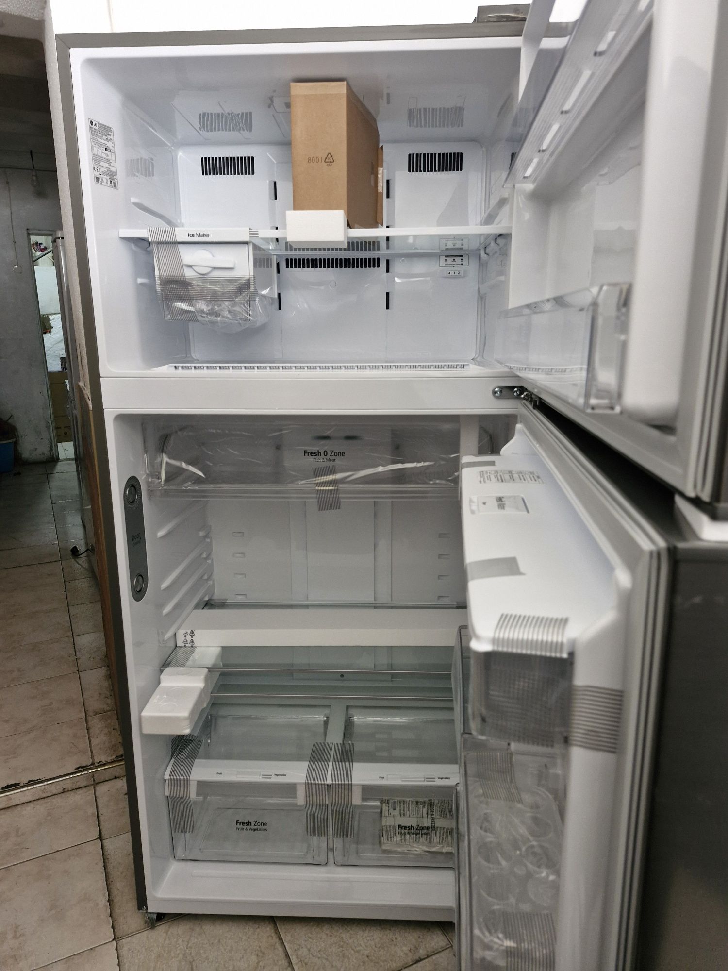 Frigorífico com congelador com dispensador de agua lg