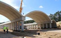 węzeł betoniarski, prefabrykaty łukowe, tubingi, prefabrykacja betonu