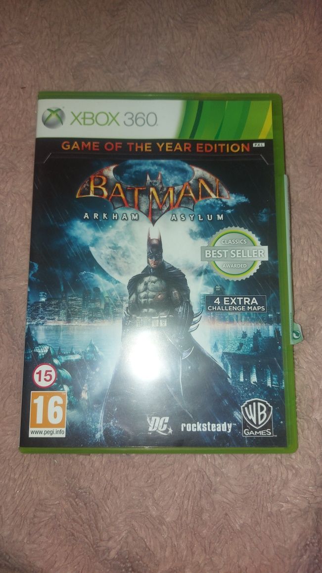 Zestaw gier Batman Arkham XBOX 360