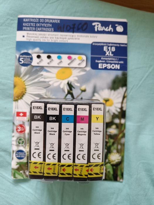 Nowe kartridże do drukarki