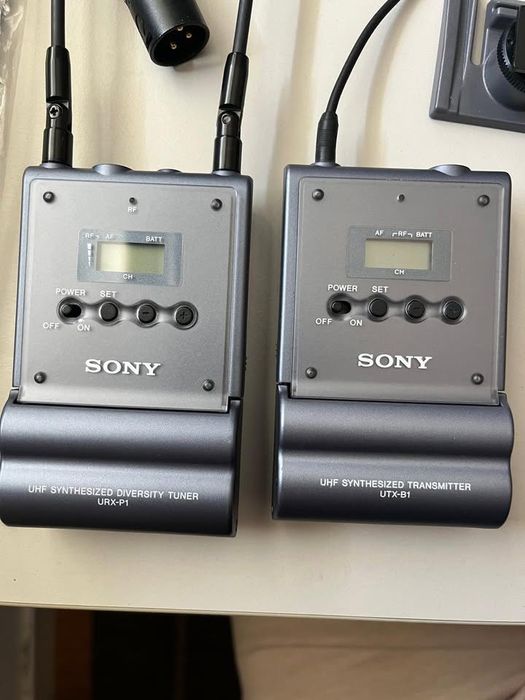 Sony UTX B1 & URX P1 Wireless Lavalier Microphone
