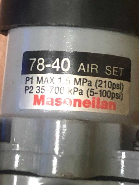 Фільтр-регулятор Masoneilan 78-40 в компл. з манометром
