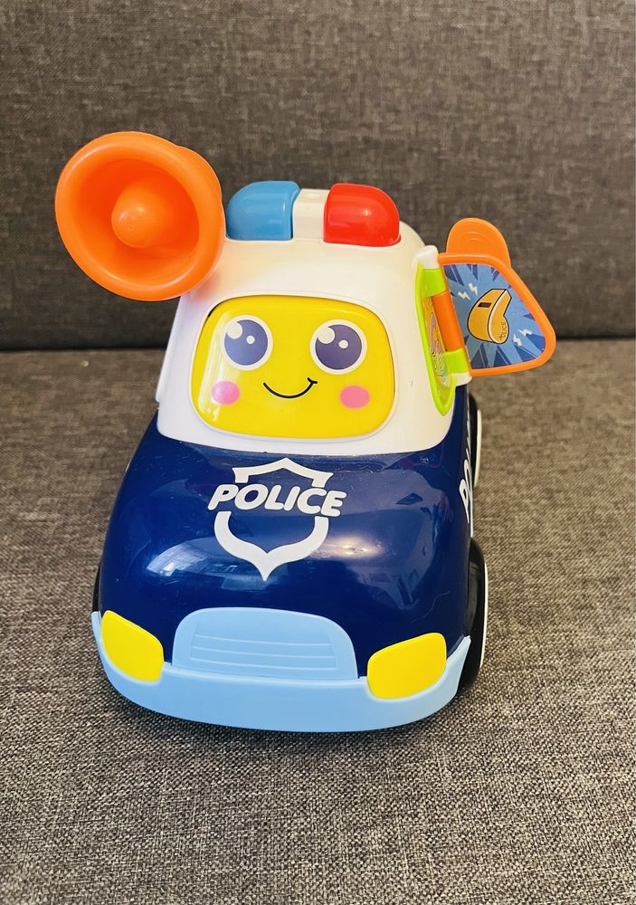 Limo Toys Поліцейська машинка 1+ Каталка різнокольорова 20см